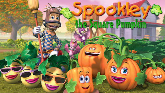 Spookley the Square Pumpkin - Backdrop