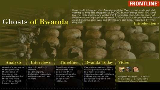 Ghosts of Rwanda - Backdrop