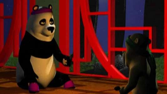 The Little Panda Fighter - Backdrop