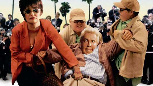 Jiminy Glick in Lalawood - Backdrop