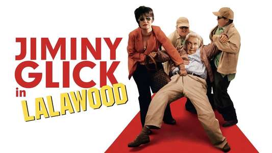 Jiminy Glick in Lalawood - Backdrop