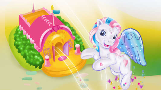 My Little Pony: Dancing in the Clouds - Backdrop