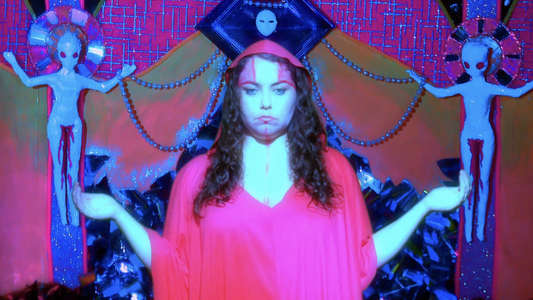 Video Diary of a Lost Girl - Backdrop