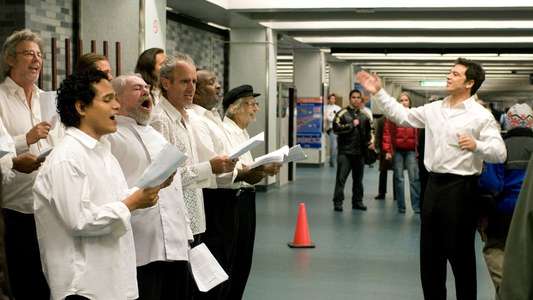 The Christmas Choir - Backdrop