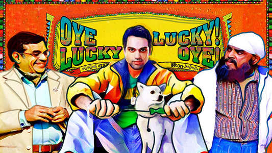 Oye Lucky! Lucky Oye! - Backdrop