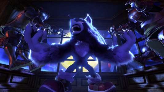 Sonic: Night of the Werehog - Backdrop