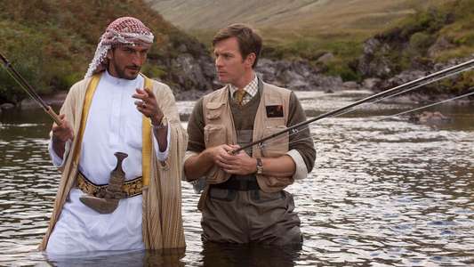 Salmon Fishing in the Yemen - Backdrop