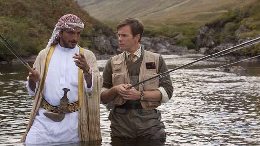 Salmon Fishing in the Yemen - Backdrop