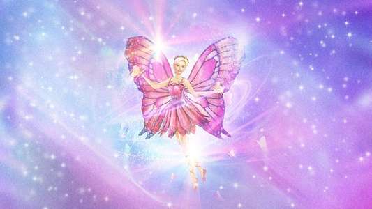 Barbie Mariposa and Her Butterfly Fairy Friends - Backdrop