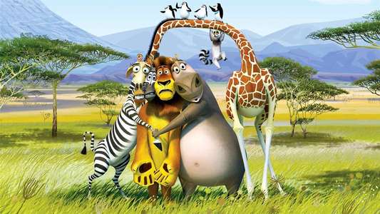 Madagascar: Escape 2 Africa - Backdrop
