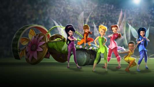 Pixie Hollow Games - Backdrop