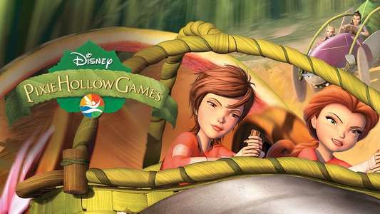 Pixie Hollow Games - Backdrop