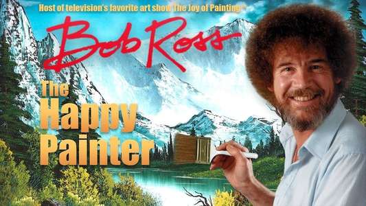 Bob Ross: The Happy Painter - Backdrop