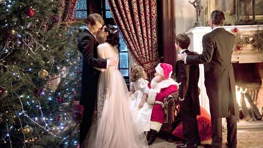 A Princess for Christmas - Backdrop
