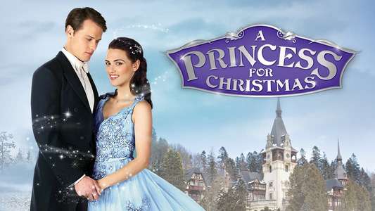 A Princess for Christmas - Backdrop