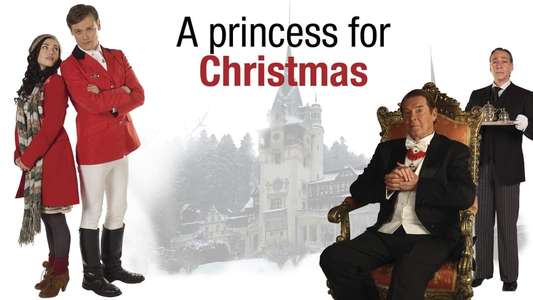 A Princess for Christmas - Backdrop