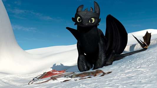 Dragons: Gift of the Night Fury - Backdrop