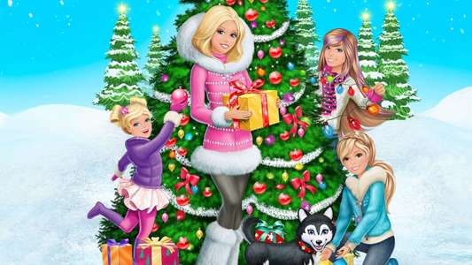 Barbie: A Perfect Christmas - Backdrop