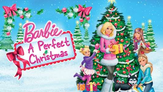 Barbie: A Perfect Christmas - Backdrop