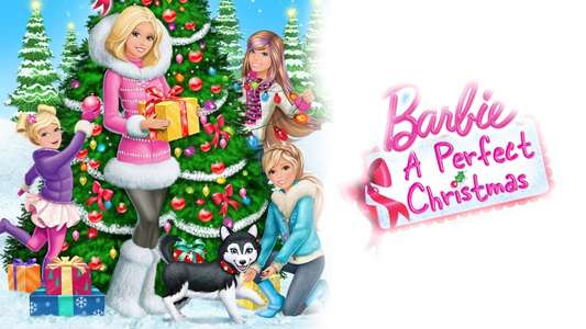Barbie: A Perfect Christmas - Backdrop