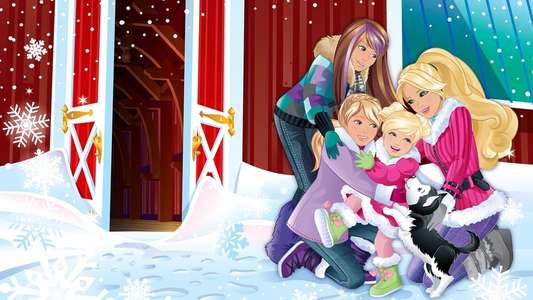 Barbie: A Perfect Christmas - Backdrop