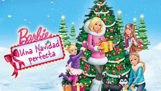 Barbie: A Perfect Christmas - Backdrop