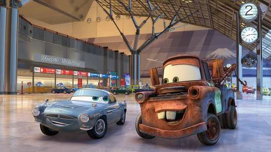 Cars 2 - Backdrops