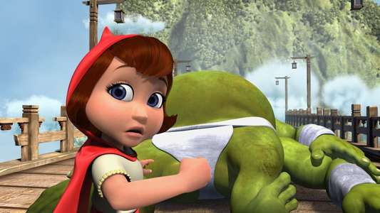 Hoodwinked Too! Hood VS. Evil - Backdrop