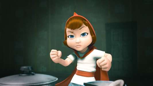 Hoodwinked Too! Hood VS. Evil - Backdrop