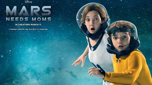 Mars Needs Moms - Backdrops