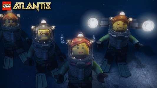 Lego Atlantis - Backdrop