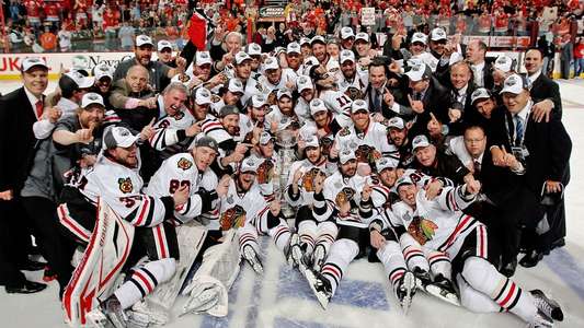 Chicago Blackhawks 2010 Stanley Cup Champions - Backdrop