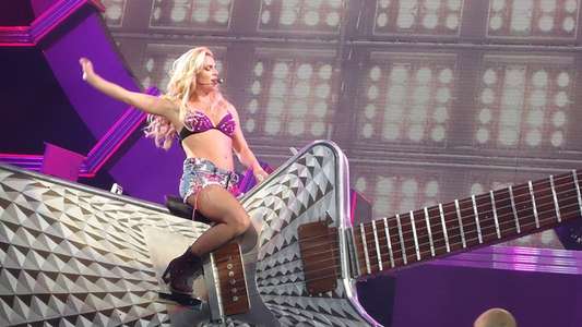 Britney Spears: The Femme Fatale Tour - Backdrop
