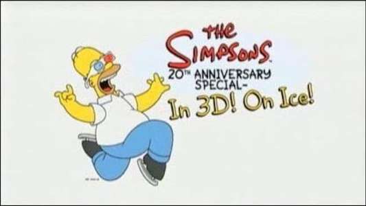 The Simpsons 20th Anniversary Special – In 3-D! On Ice! - Backdrop