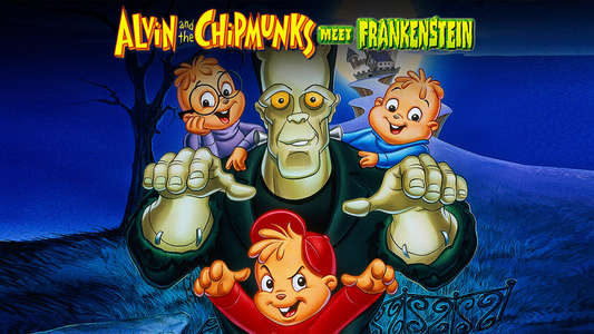 Alvin and the Chipmunks Meet Frankenstein - Backdrop