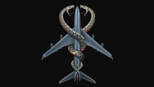 Snakes on a Plane - Backdrop