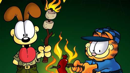 Garfield in the Rough - Backdrops