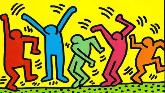 The Universe of Keith Haring - Backdrop