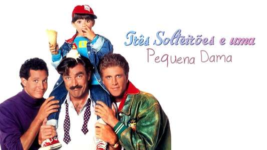 Three Men and a Little Lady - Backdrop