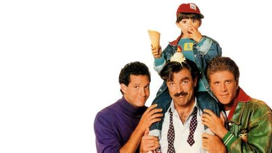 Three Men and a Little Lady - Backdrop