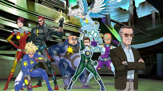 Stan Lee's Mighty 7 - Backdrop