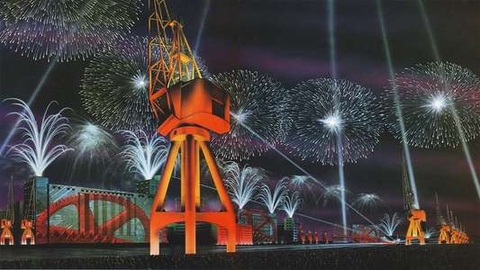 Jean Michel Jarre: Destination Docklands - Backdrop