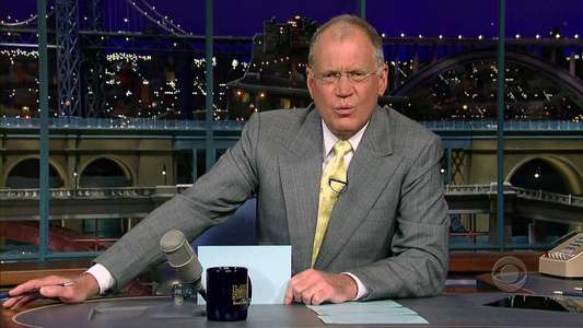 Late Show with David Letterman - Backdrop