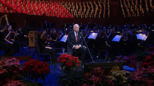 Silent Night Holy Night with Walter Cronkite - Backdrop