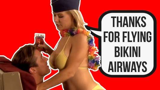 Bikini Airways - Backdrop