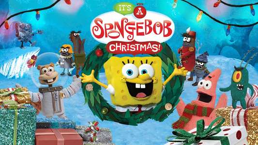 It's a SpongeBob Christmas! - Backdrop