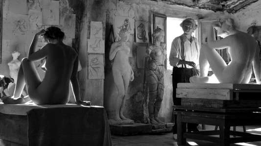 The Artist and the Model - Backdrop