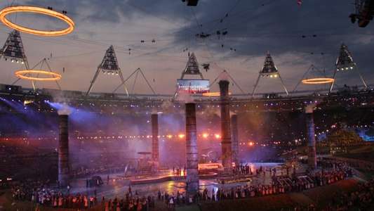 London 2012 Olympic Opening Ceremony: Isles of Wonder - Backdrop