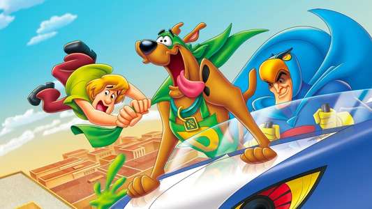 Scooby-Doo! Mask of the Blue Falcon - Backdrop