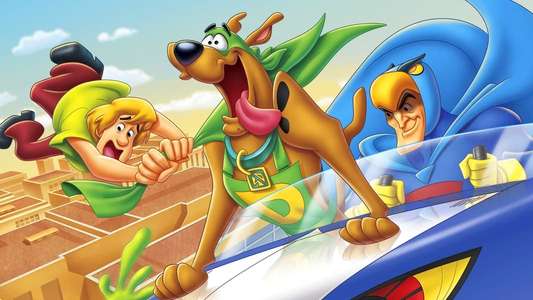 Scooby-Doo! Mask of the Blue Falcon - Backdrop